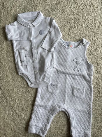 Ensemble mouton blanc La compagnie des petits 6M