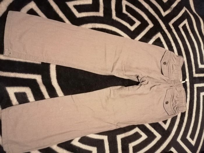Pantalon lin garçon - photo numéro 3