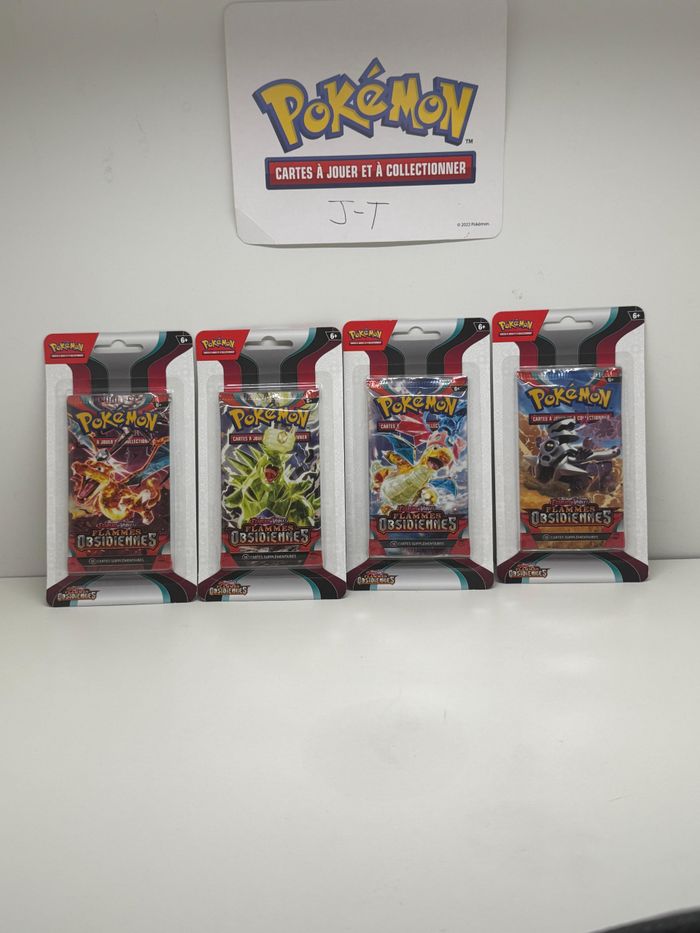 Artset blisters flammes obsidiennes ev03