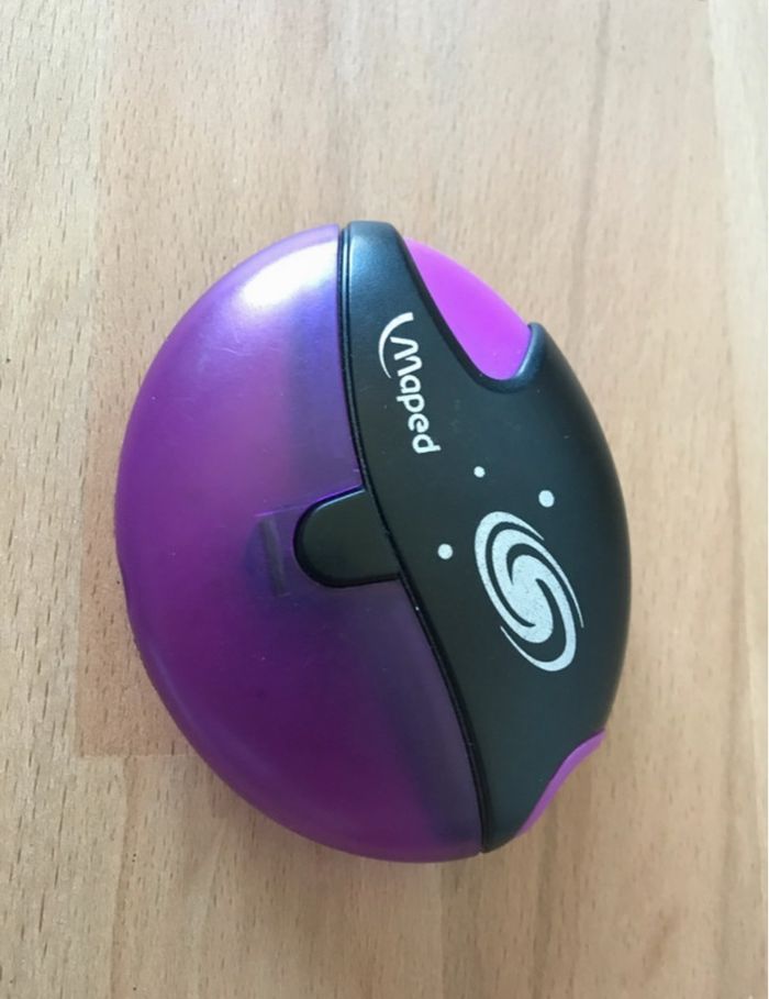 maped taille crayons galactic avec éjecteur de mine violet avec réservoir très bon état