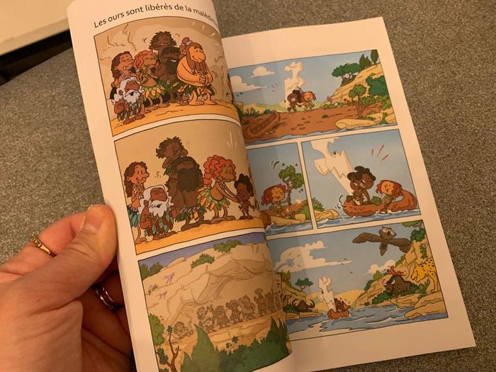 Livre ma première BD Jan des Cavernes collection Burger King Menu King junior - photo numéro 4