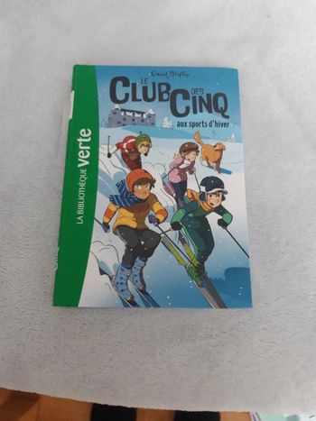 Le club des cinq aux sports d hiver
