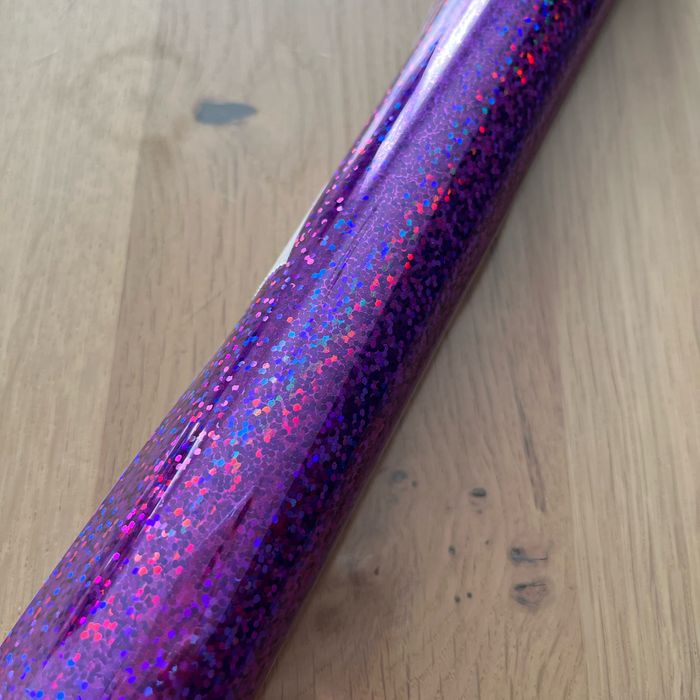 4 flex thermocollants textile holographiques 25x50 cm - photo numéro 2