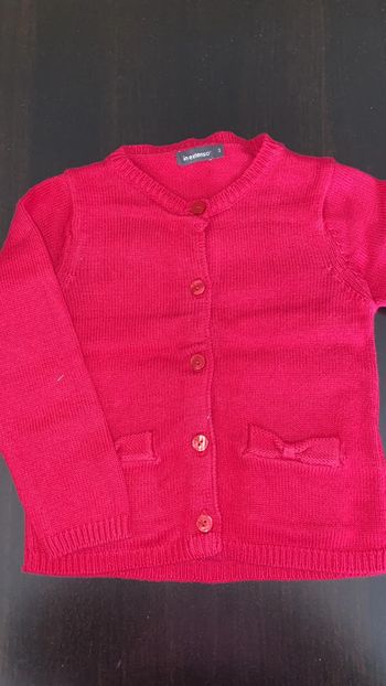 Gilet fille 3 ans inextenso
