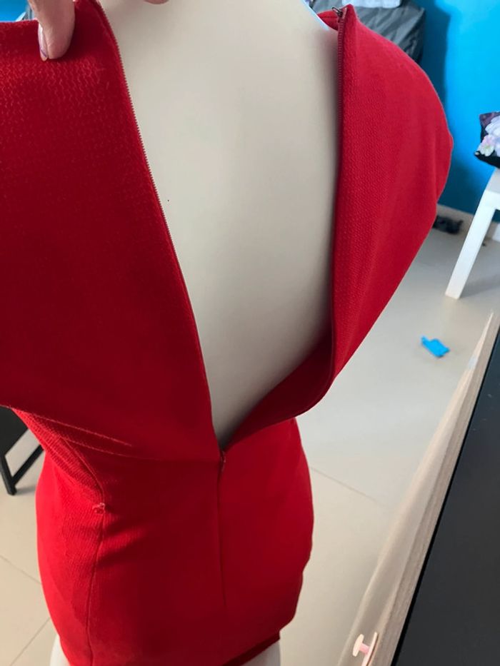 Robe rouge taille S Mango - photo numéro 10