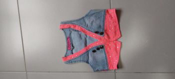 Boléro en jeans 6/12 mois