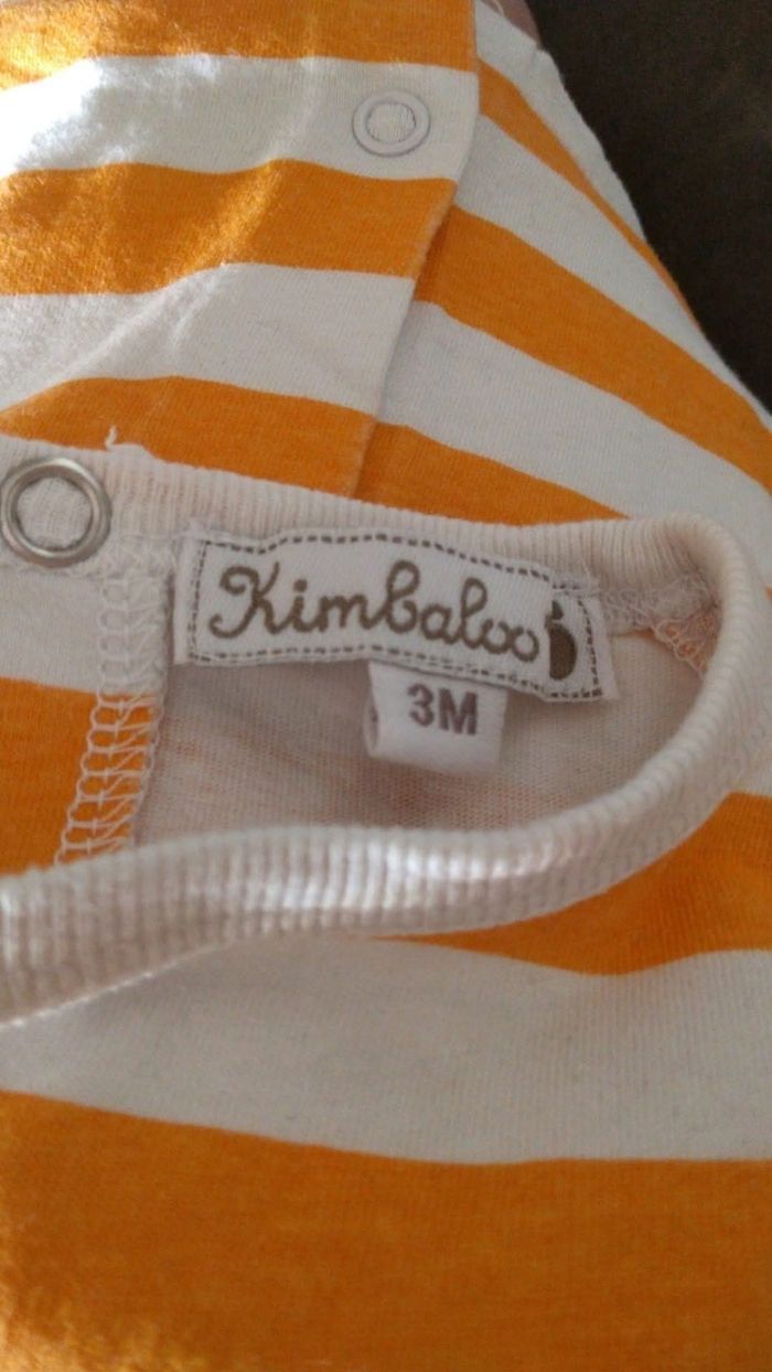 Tee-shirt 3 mois kimbaloo - photo numéro 3