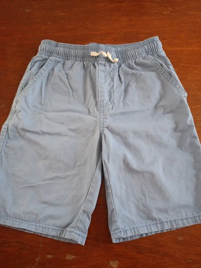Short été garçon bleu