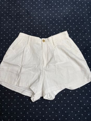 Short blanc large