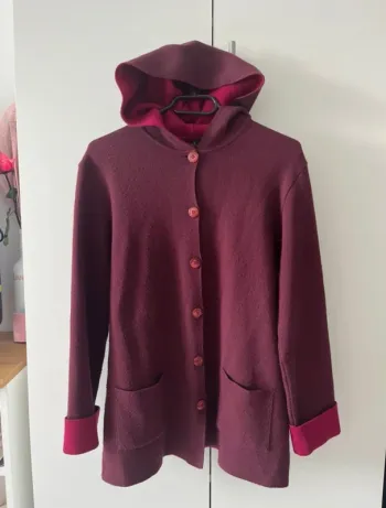 Veste en laine Un Deux Trois violet