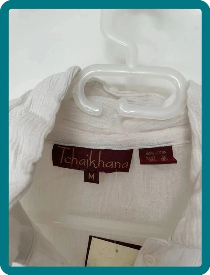 Chemise longue crème - photo numéro 2