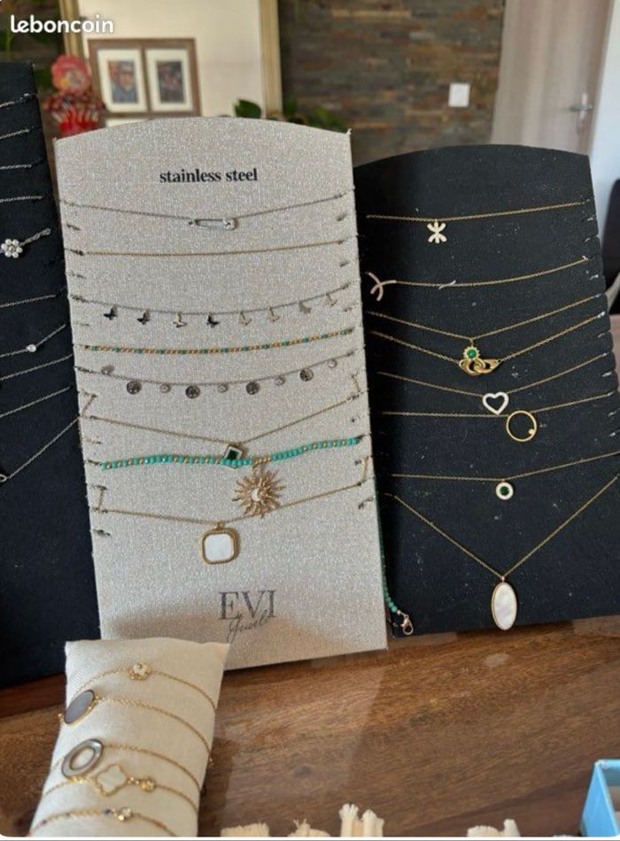 Lot bijoux acier inoxydable - photo numéro 4