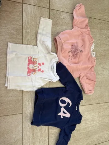 Lot de vêtements pour filles en 12 mois, 74cm