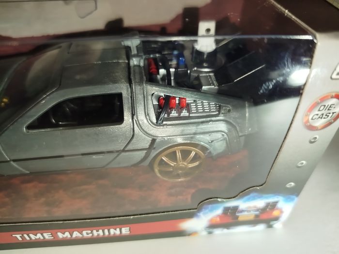 Jada Toy DeLorean Time Machine Rail Version Retour Vers le Future III - photo numéro 7