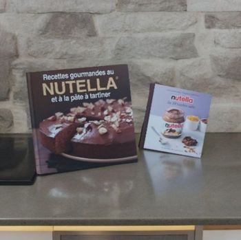 2 livres recettes avec Nutella