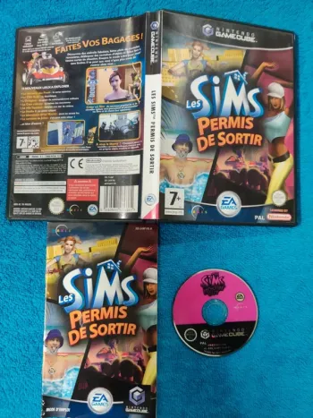 Gamecube Les sims permis de sortir