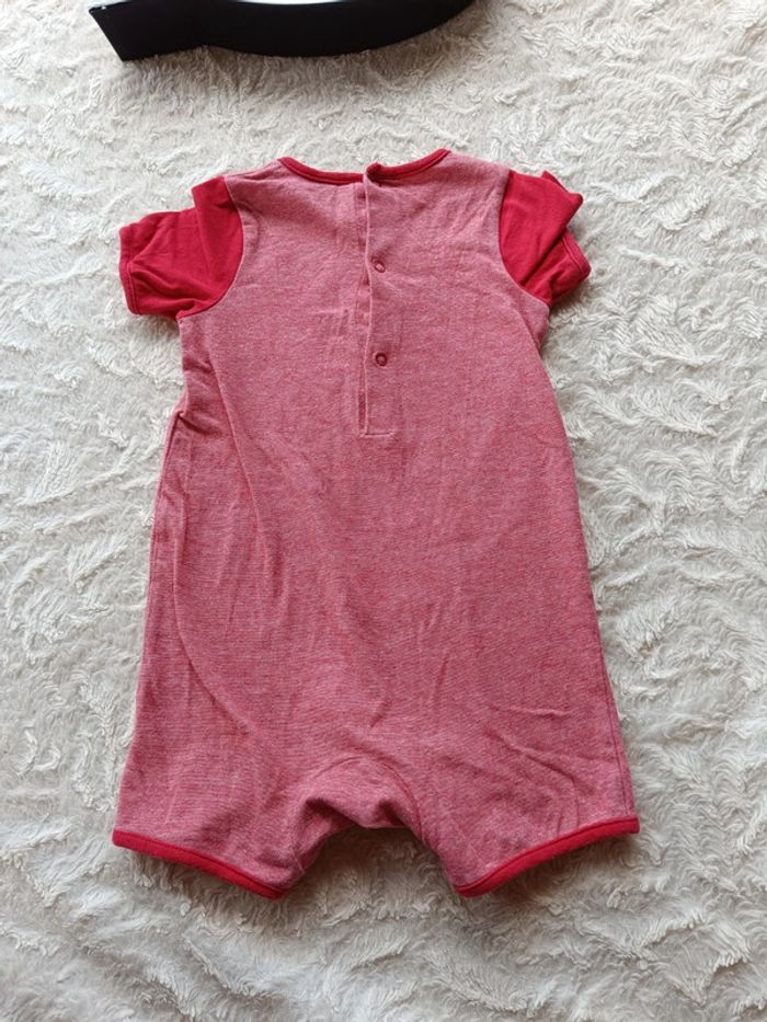 Barboteuse combinaison combi short été léger Garçon 18 mois Robot Orchestra - photo numéro 8