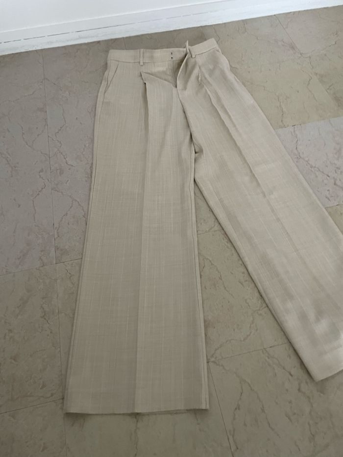 Costume mango, veste taille M pantalon taille 40 taille haute très bon état, 120 - photo numéro 5