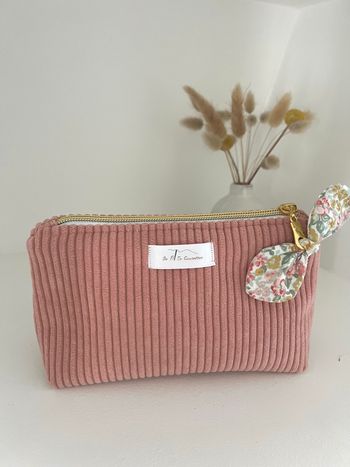 Trousse matelassée 