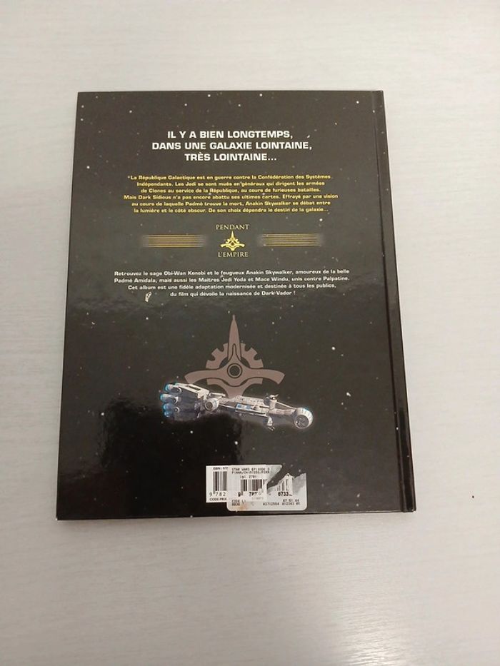 BD star wars la revanche des sith - photo numéro 2
