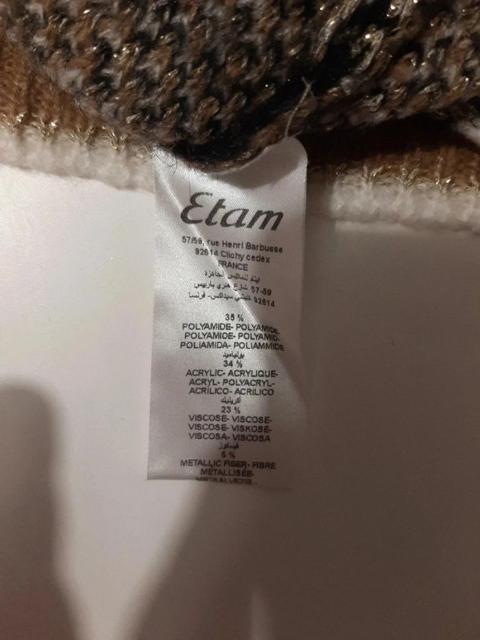 Pull chaud noir Etam Taille S - photo numéro 5