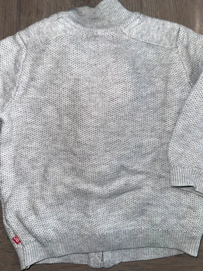 Gilet zipé en maille - photo numéro 4