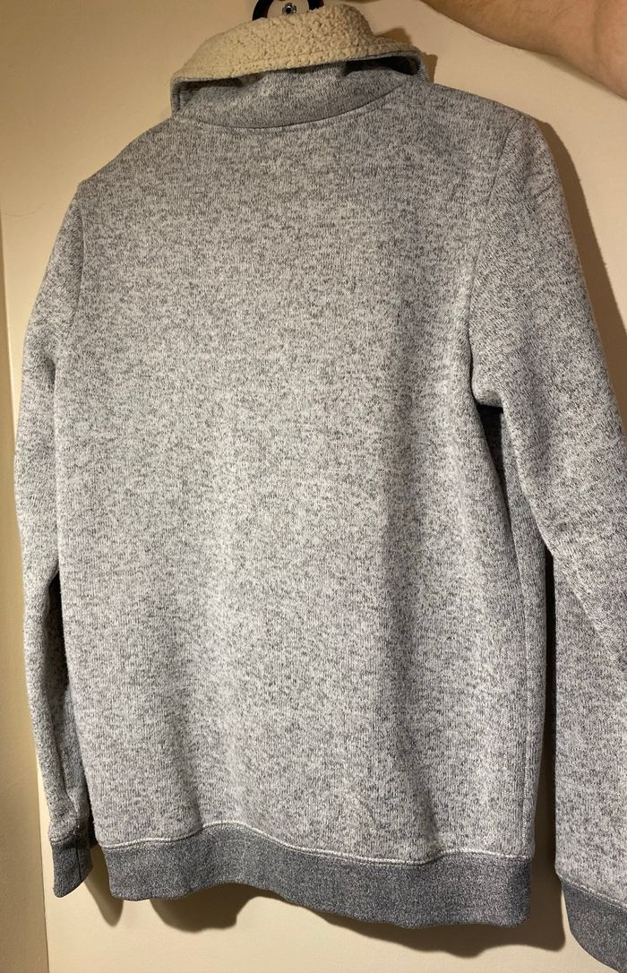 Polaire Roxy grise doublée sherpa - photo numéro 3