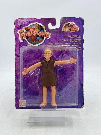 Figurine The Flintstones Pierrafeu figurine souple Barney Mattel 1994 neuf