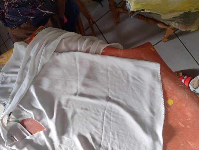 Chemisier blanc manches courtes - photo numéro 3