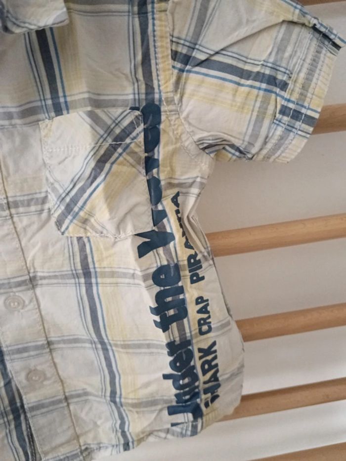 Chemise manche courte baby club - photo numéro 3