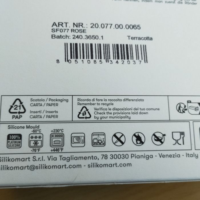 Moules Silicone 3D 6 Roses de Silikomart Neuf - photo numéro 7