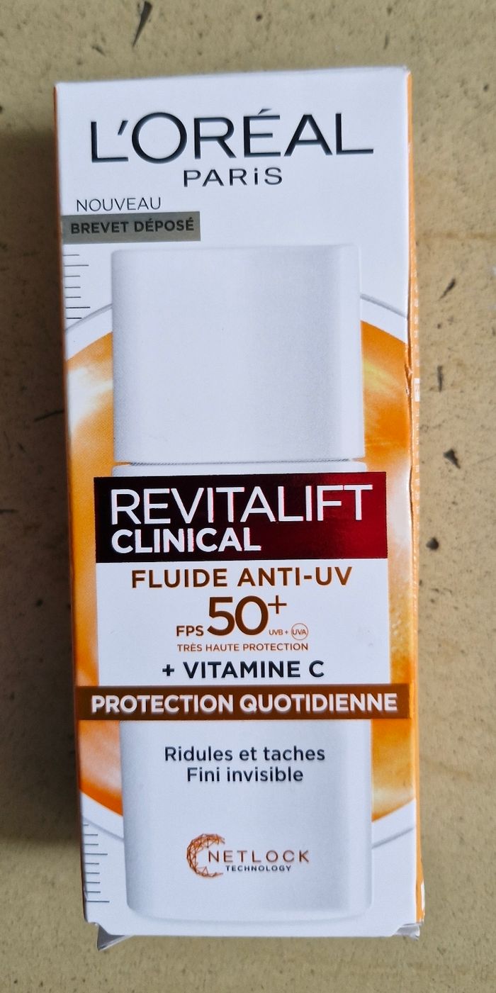 Fluide anti uv l'oreal paris