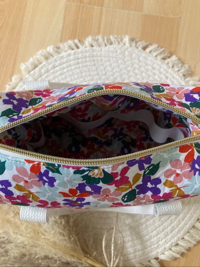 Trousse de toilette vieux rose - photo numéro 3