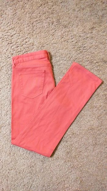Jean rose Uniqlo, femme, Taille 38