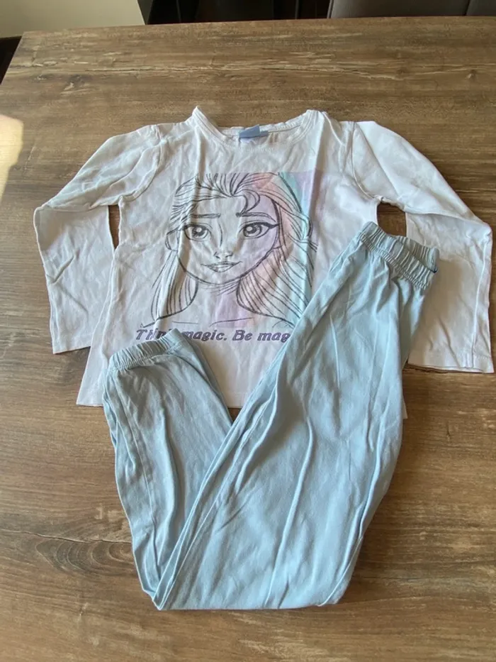 Pyjama la reine des neiges - photo numéro 3