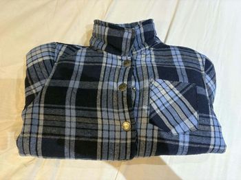 Chemise polaire à carreaux Terre de Marins – 6 ans