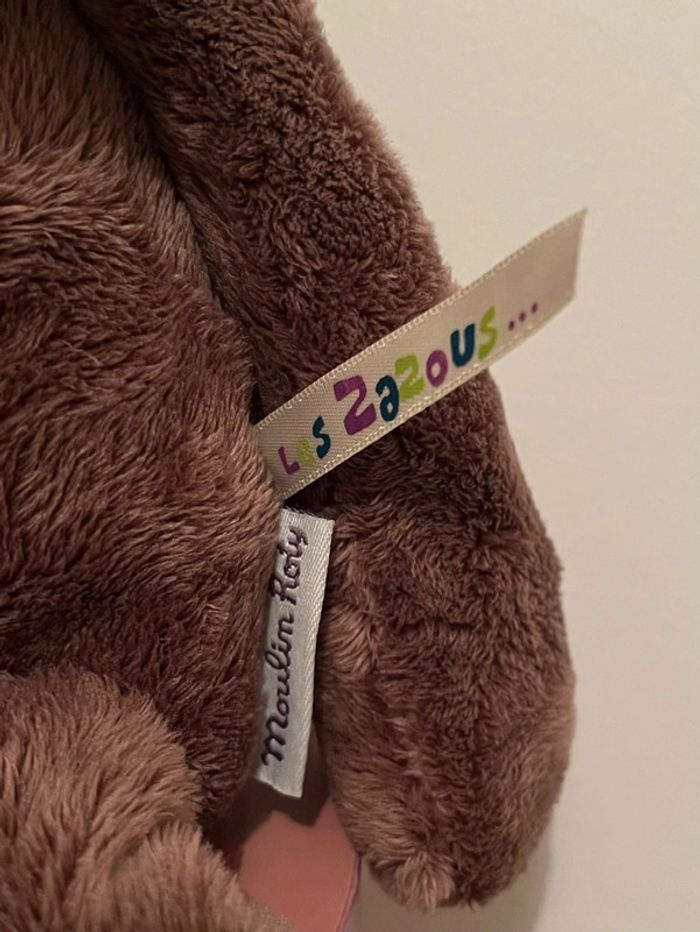 Peluche ours Rooa 33 cm Les Zazous Moulin Roty - photo numéro 5