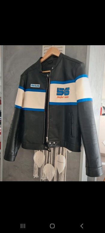 Veste simili-cuir