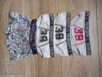 Lot de 3 slips + 1 caleçon taille 2-3 ans
