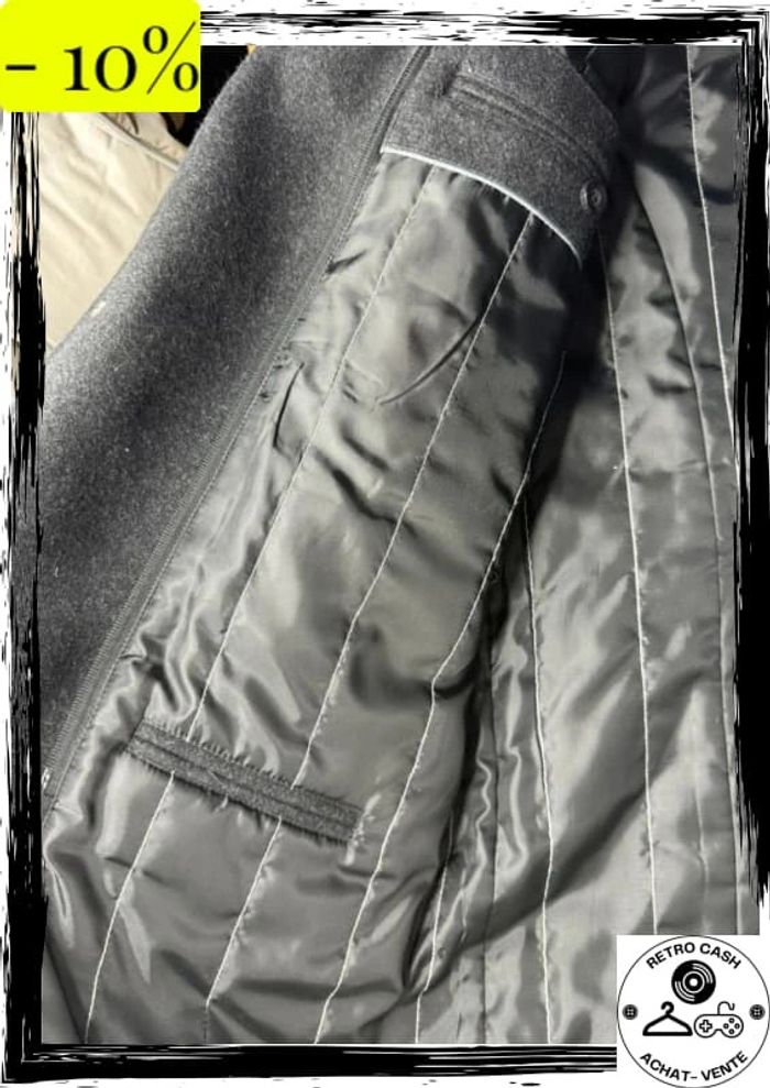 Veste Longue Pierre Balmain Paris taille 52 - photo numéro 11