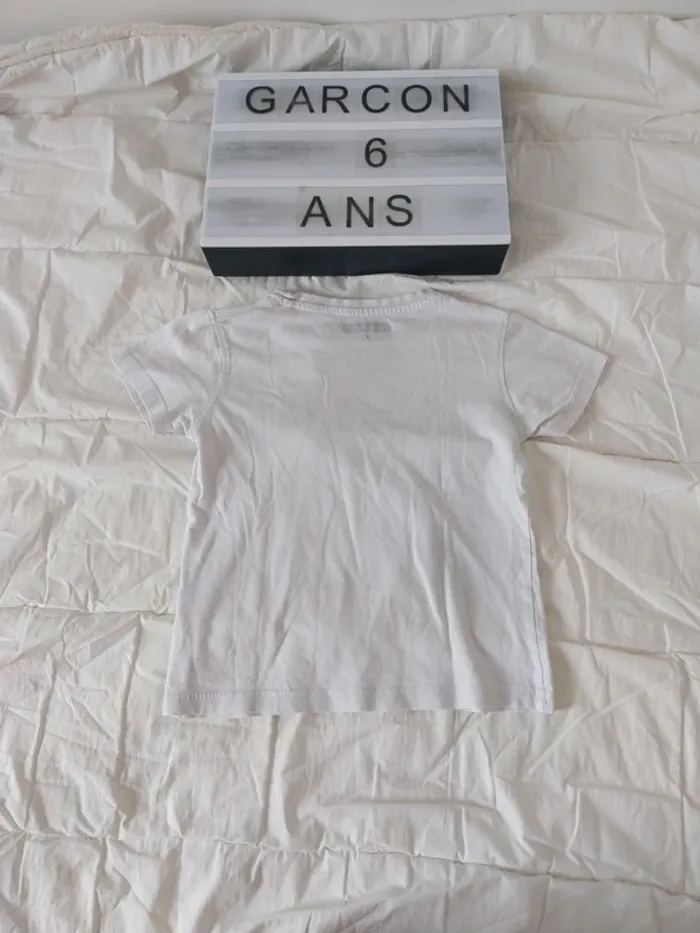 Tee-shirt manche courte garçon 6 ans In extenso - photo numéro 2