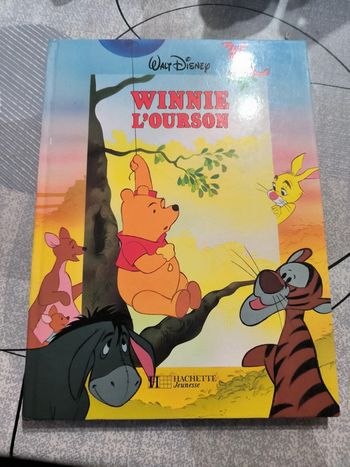 Vintage Livre Walt Disney Winnie l'ourson