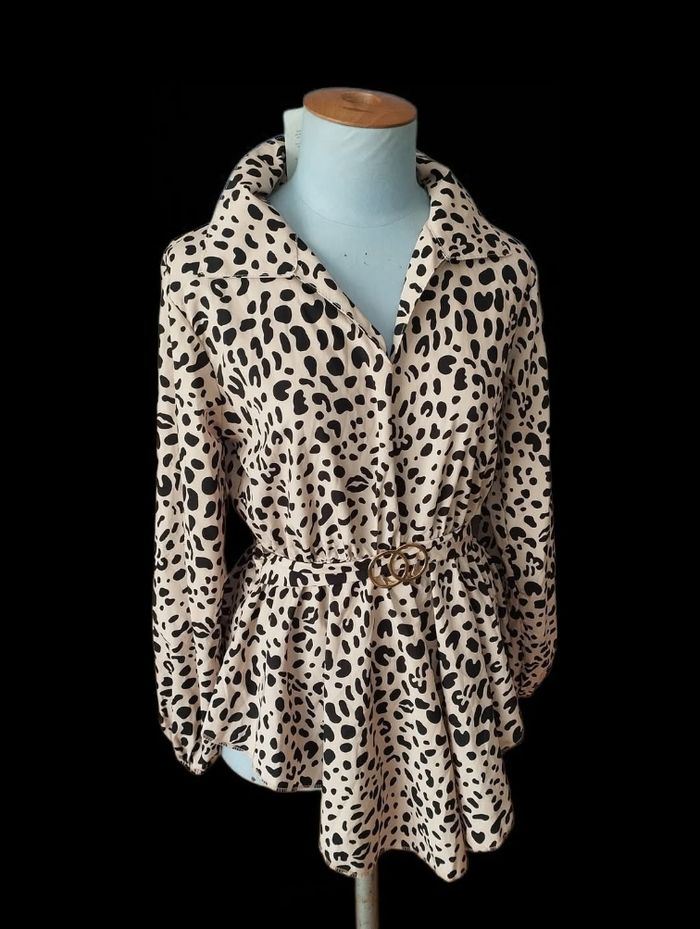 Taille 36 haut léopard léger - photo numéro 2