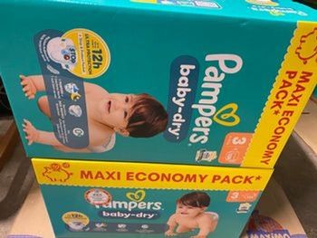 Pampers toute taille 