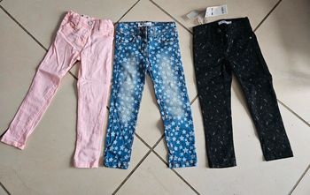 Lot de pantalon  tex 4 ans