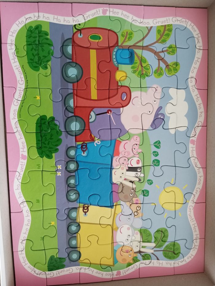 4 puzzles Peppa pig - photo numéro 3