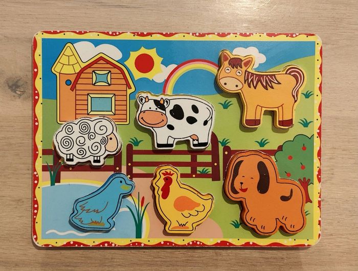 Lot 2 puzzles bois - photo numéro 3