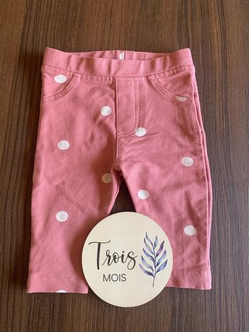 Pantalon Mots d’enfants 3 mois fille