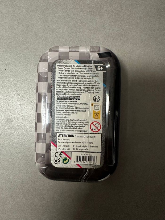 MiniTins Unys – Ohmassacre et Mygavolt EV10.5 Pokémon - photo numéro 2