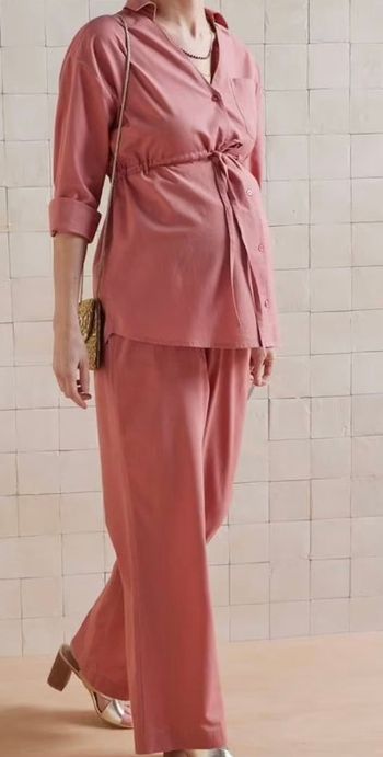 Ensemble verbaudet effet lin 100% coton 